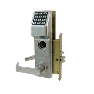 DL2700CRL US26D Pushbutton Mortise Door Lock